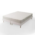 Lit double 160x200 cm (sommier + matelas)