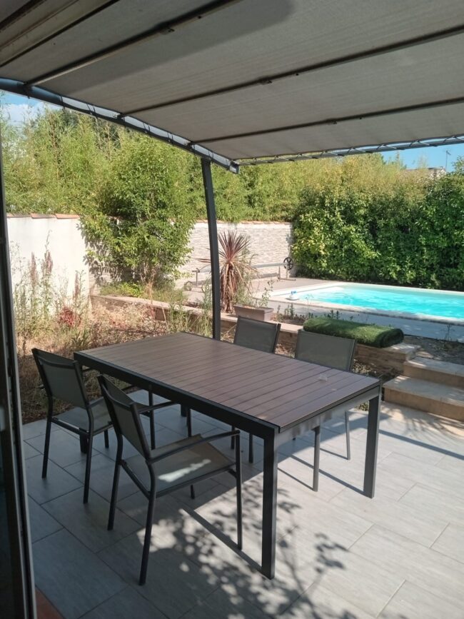 Table de jardin et 6 chaises – Image 3