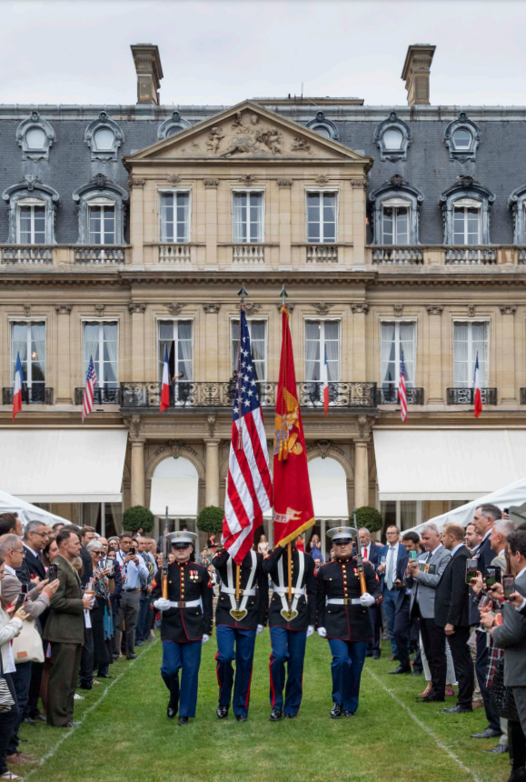 Homat à l’Ambassade Américaine pour l’Independance Day !